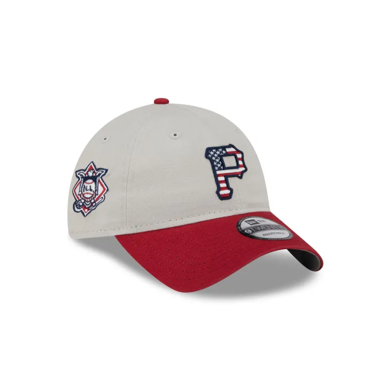 Pittsburgh Pirates Independence Day 2024 9TWENTY Adjustable Hat sold by New Era