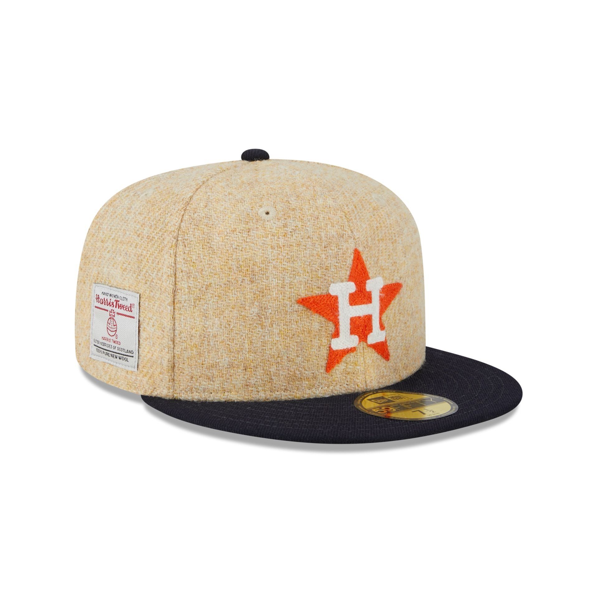 Houston Astros Harris Tweed 59FIFTY Fitted Hat sold by New Era