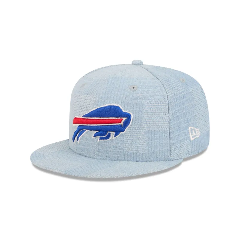 Buffalo Bills Denim Patchwork 9FIFTY Snapback Hat sold by New Era