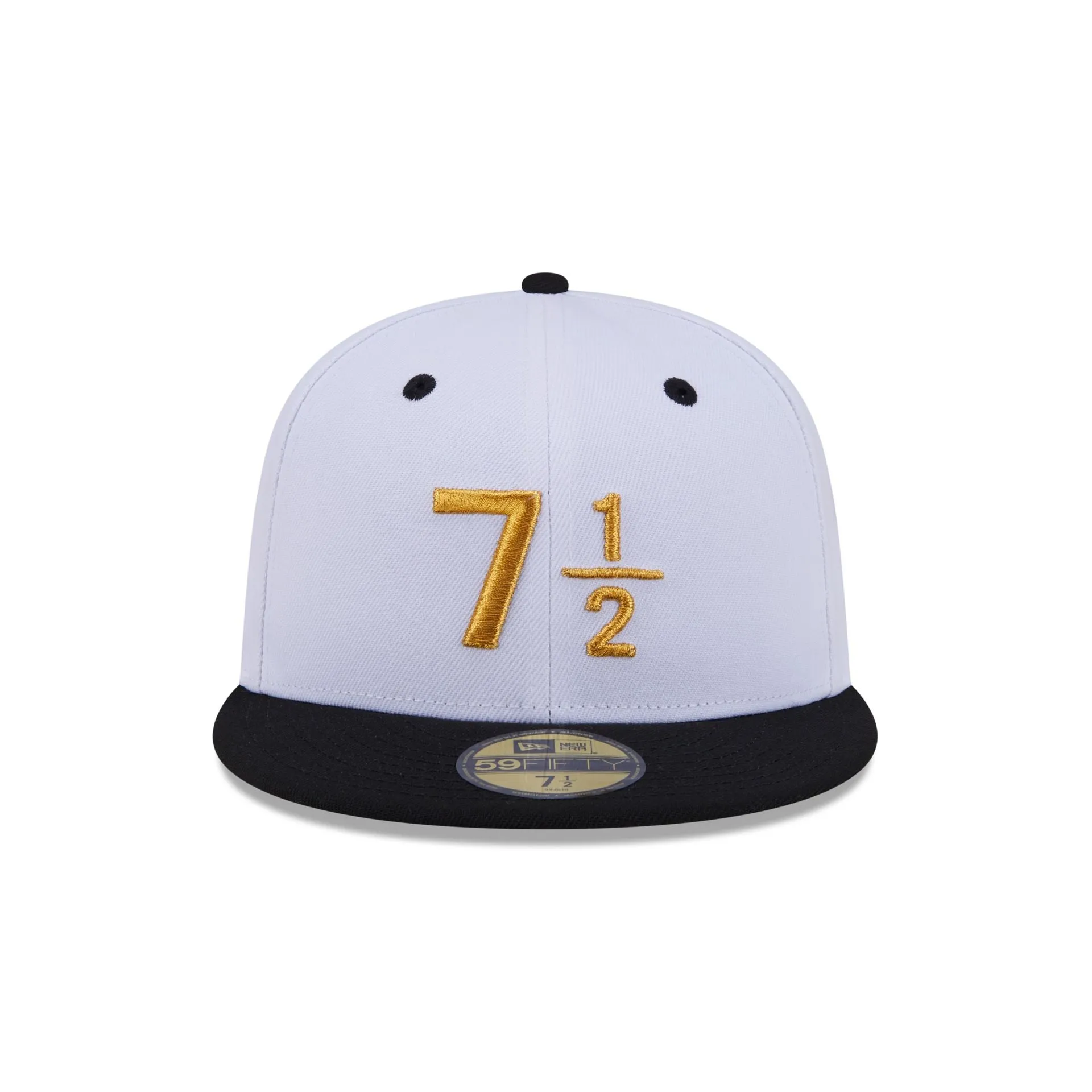 New Era Cap Signature Size 7 1/2 White 59FIFTY Fitted Hat sold by New Era product image thumbnail 2