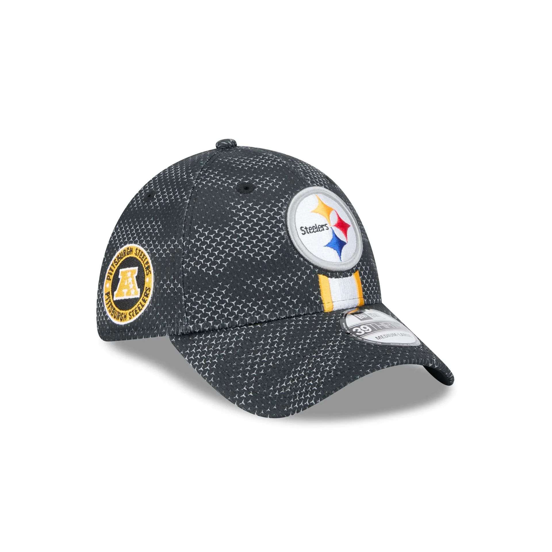 Pittsburgh Steelers 2024 Sideline 39THIRTY Stretch Fit Hat sold by New Era