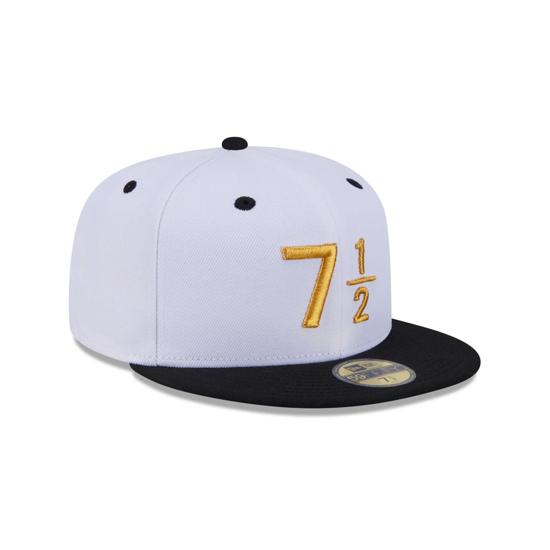 New Era Cap Signature Size 7 1/2 White 59FIFTY Fitted Hat sold by New Era product image thumbnail 3