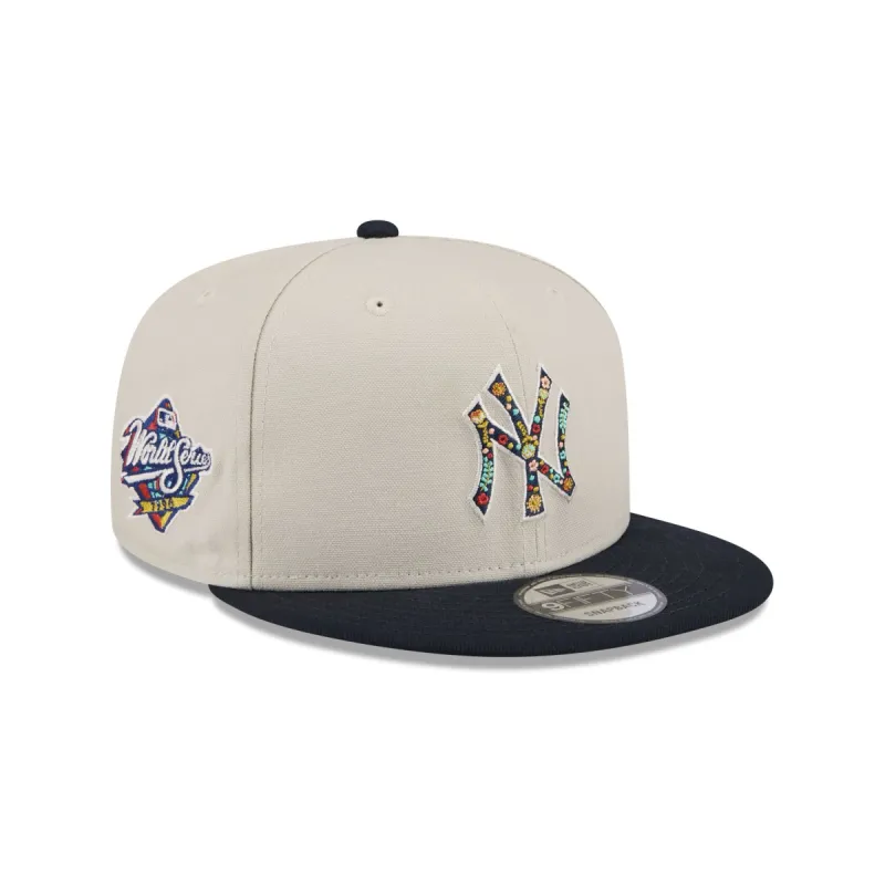 New York Yankees Floral Fill 9FIFTY Snapback Hat sold by New Era