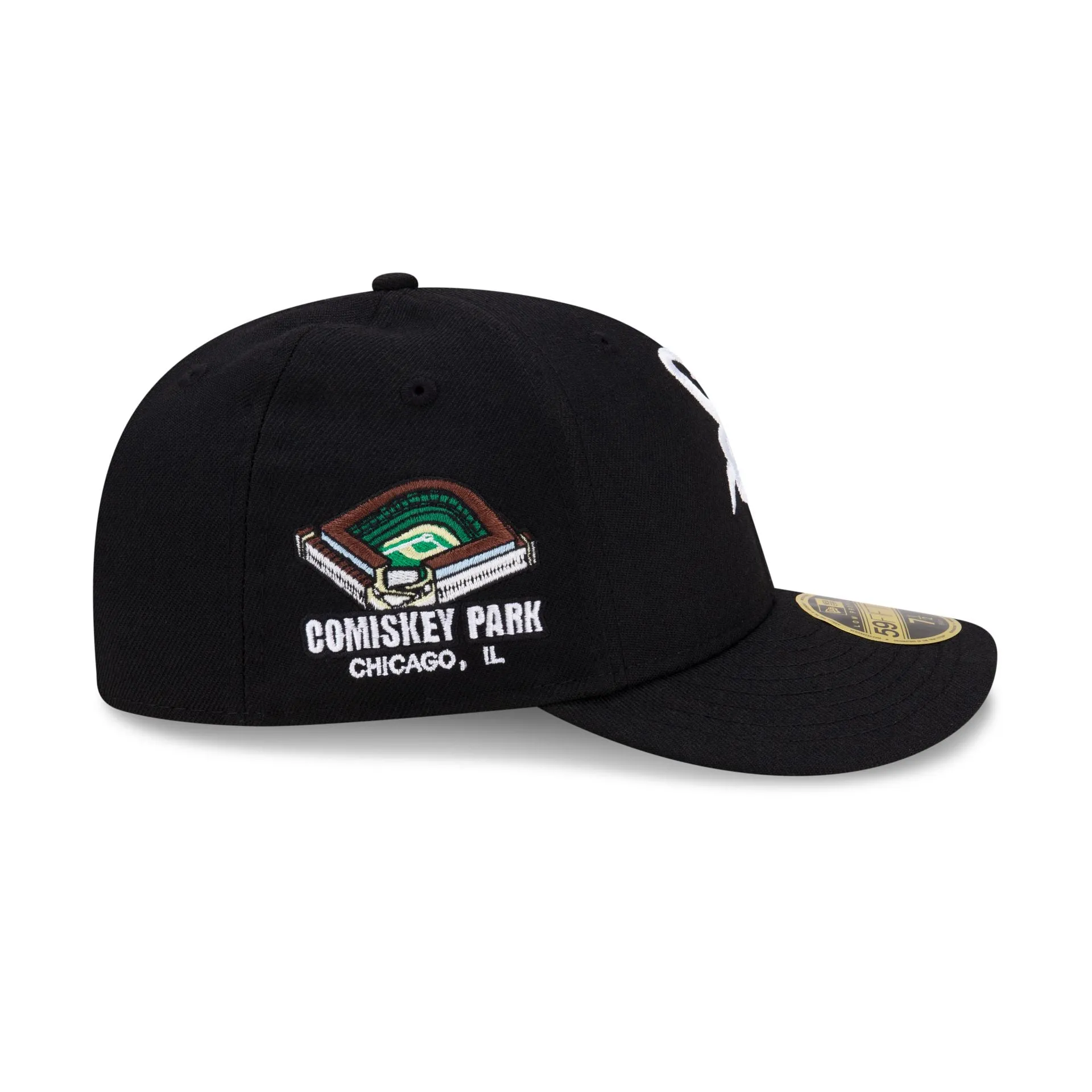 Just Caps Stadium Patch Chicago White Sox Low Profile 59FIFTY Fitted Hat sold by New Era product image thumbnail 4