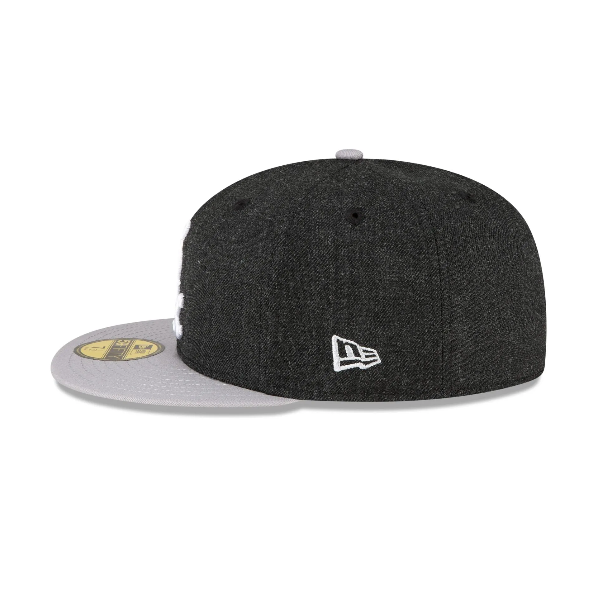 Just Caps Heathered Crown Chicago White Sox 59FIFTY Fitted Hat sold by New Era product image thumbnail 5