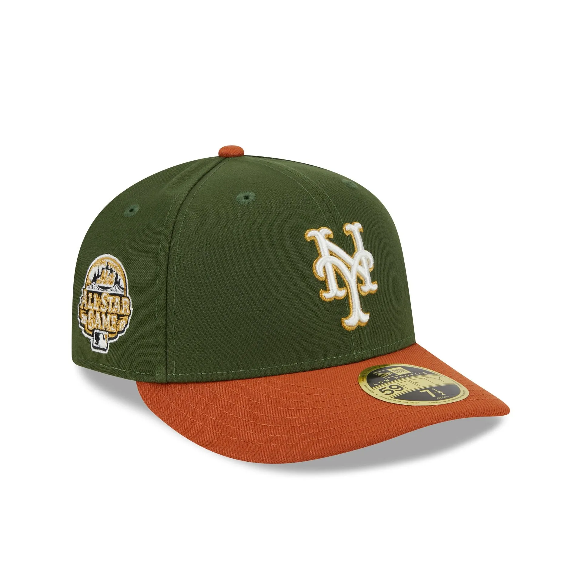 New York Mets Scarlet Low Profile 59FIFTY Fitted Hat sold by New Era