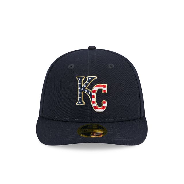 Kansas City Royals Independence Day 2023 Low Profile 59FIFTY Fitted Hat sold by New Era product image thumbnail 2