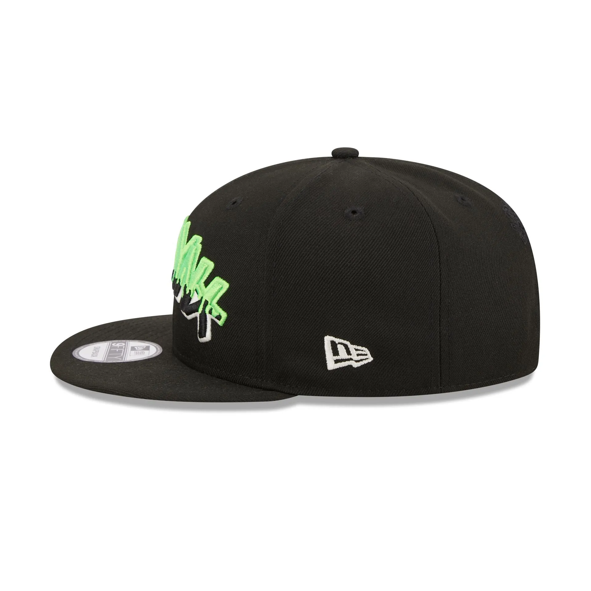 Brooklyn Nets Slime Drip 9FIFTY Snapback Hat sold by New Era product image thumbnail 5
