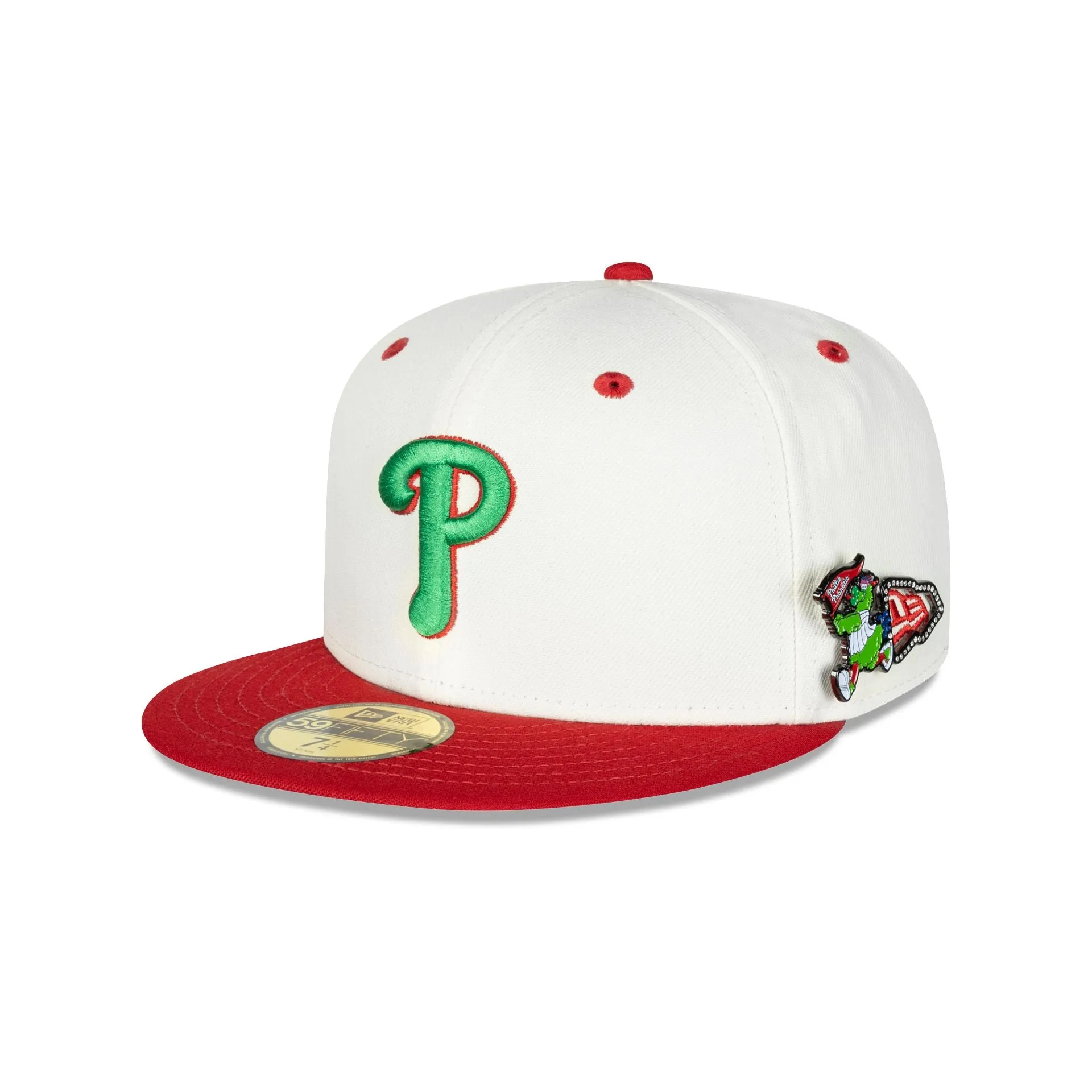 Philadelphia Phillies Mascot Pin 59FIFTY Fitted Hat sold by New Era