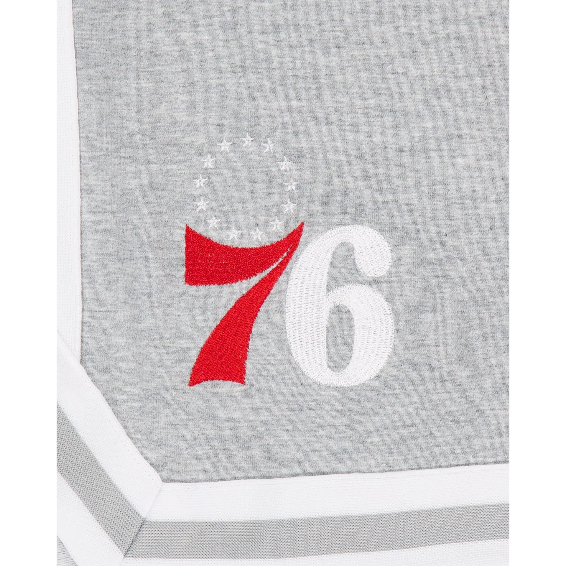 Philadelphia 76ers Gray Logo Select Shorts sold by New Era product image thumbnail 4