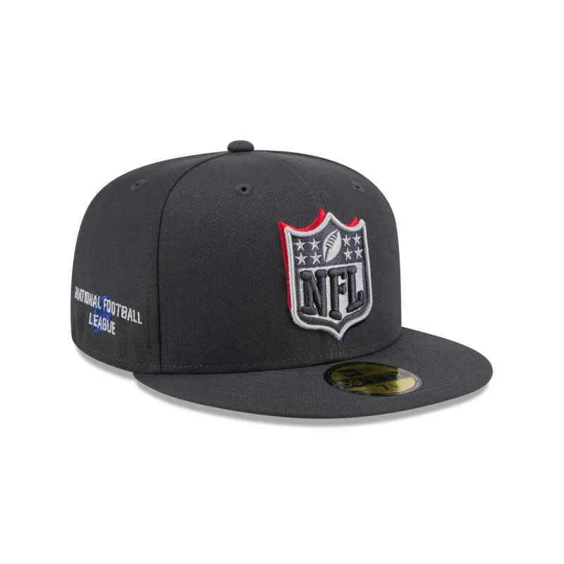 NFL 2024 Draft Gray 59FIFTY Fitted Hat made by New Era