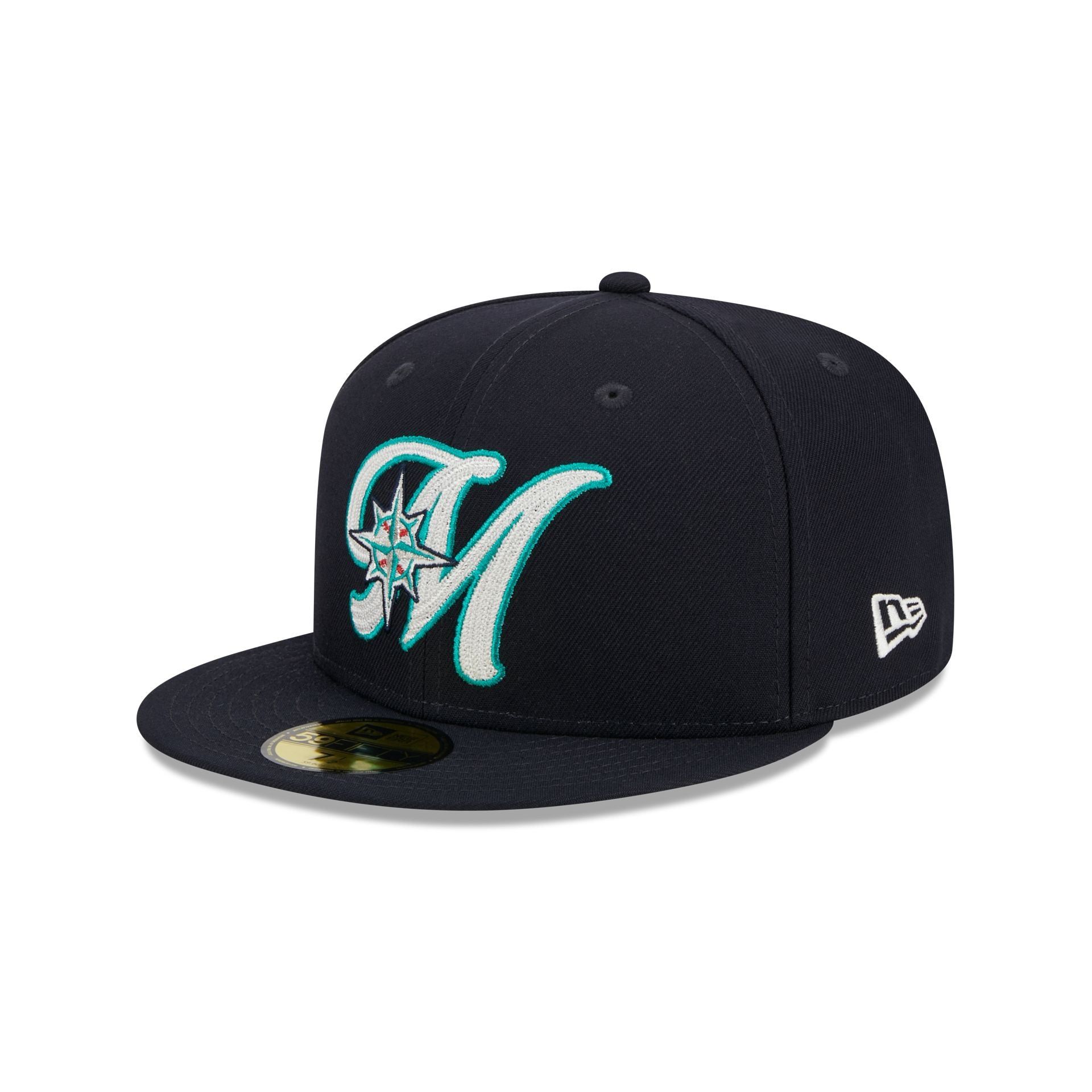 Seattle Mariners Duo Logo 59FIFTY Fitted Hat sold by New Era