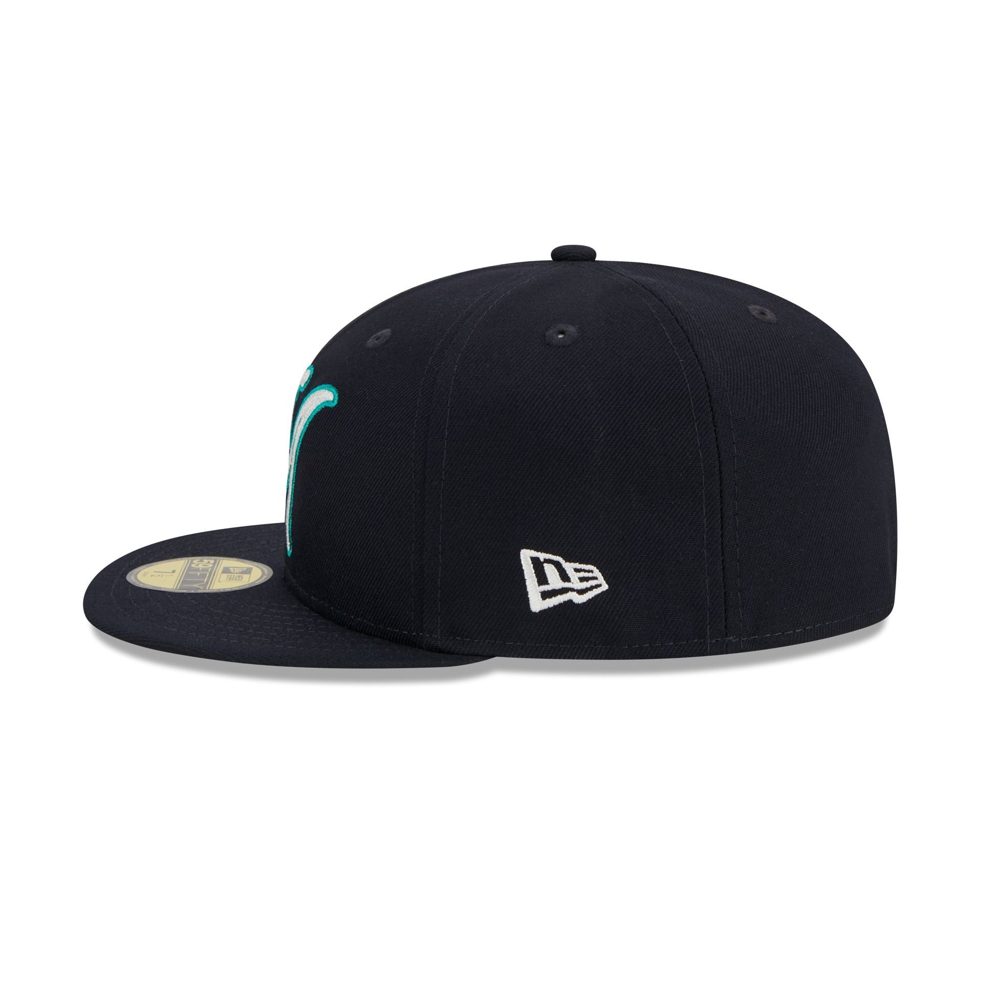 Seattle Mariners Duo Logo 59FIFTY Fitted Hat sold by New Era product image thumbnail 4