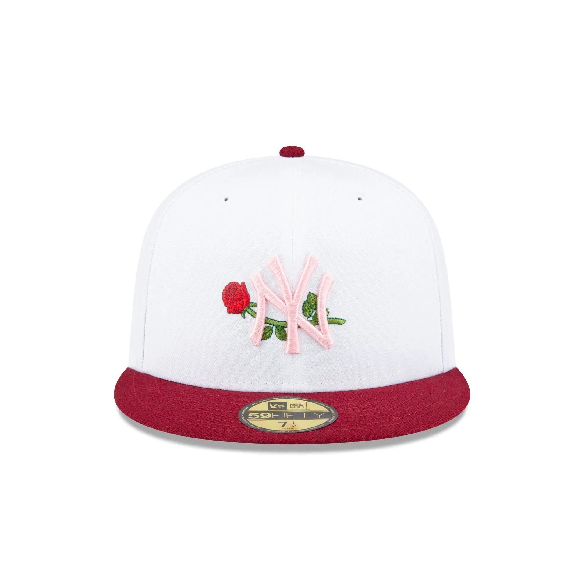 Just Caps Rose Flower New York Yankees 59FIFTY Fitted Hat sold by New Era product image thumbnail 2
