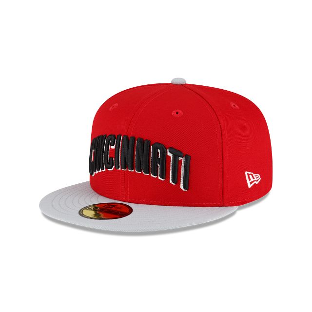 Just Caps Gray Visor Cincinnati Reds 59FIFTY Fitted Hat sold by New Era product image thumbnail 3