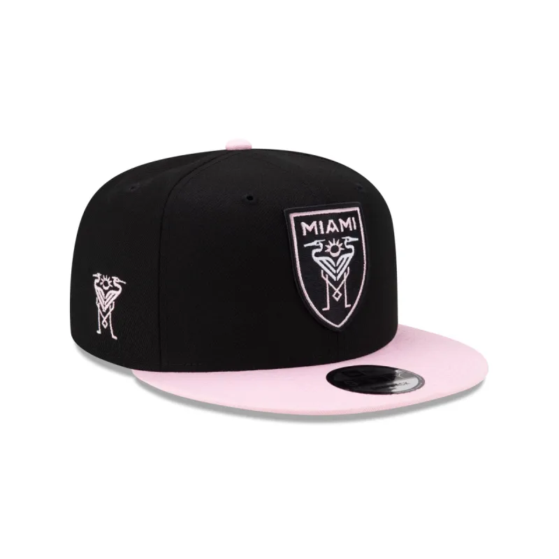 Inter Miami Basic Crest 9FIFTY Snapback Hat sold by New Era