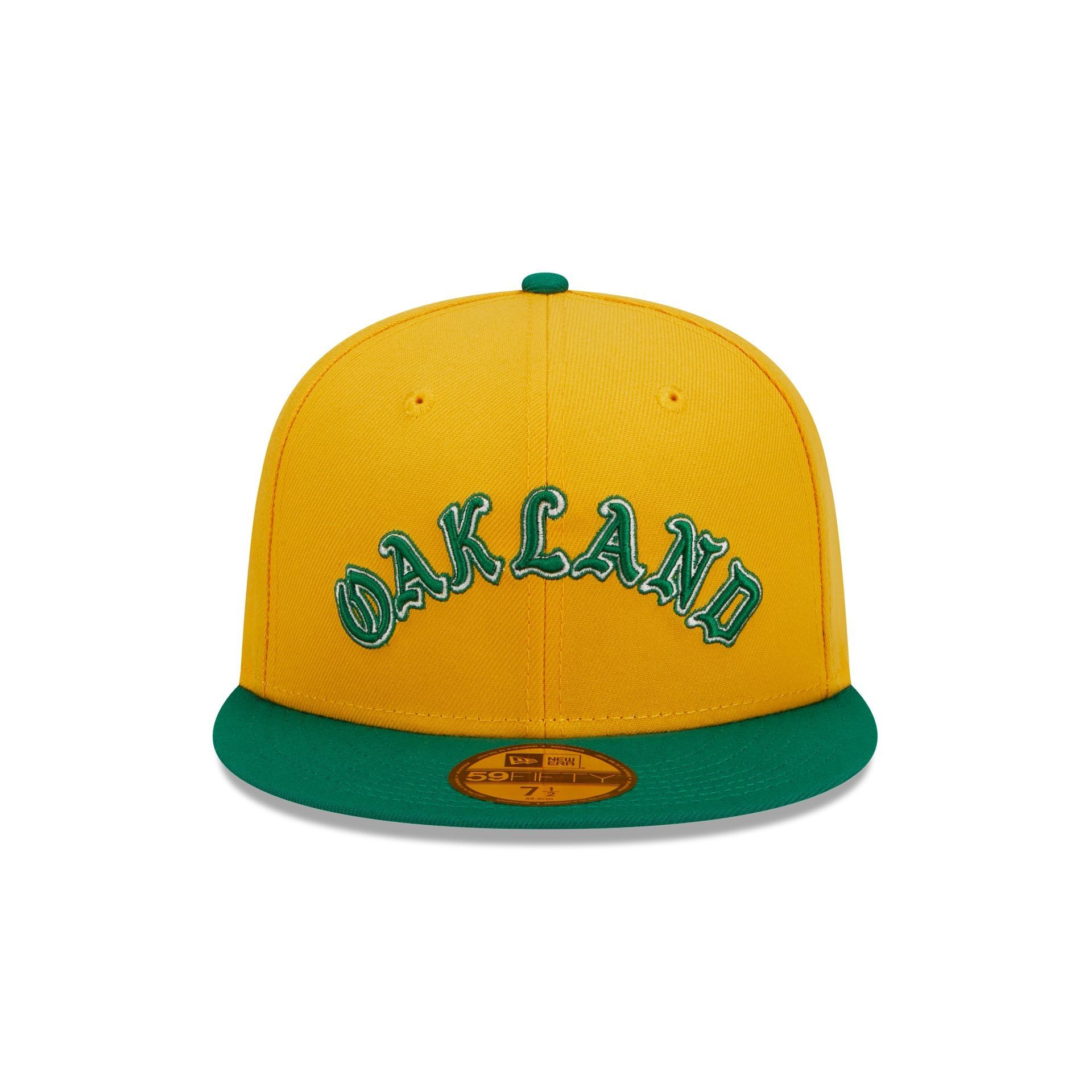 Oakland Athletics Retro Jersey Script 59FIFTY Fitted Hat sold by New Era product image thumbnail 2