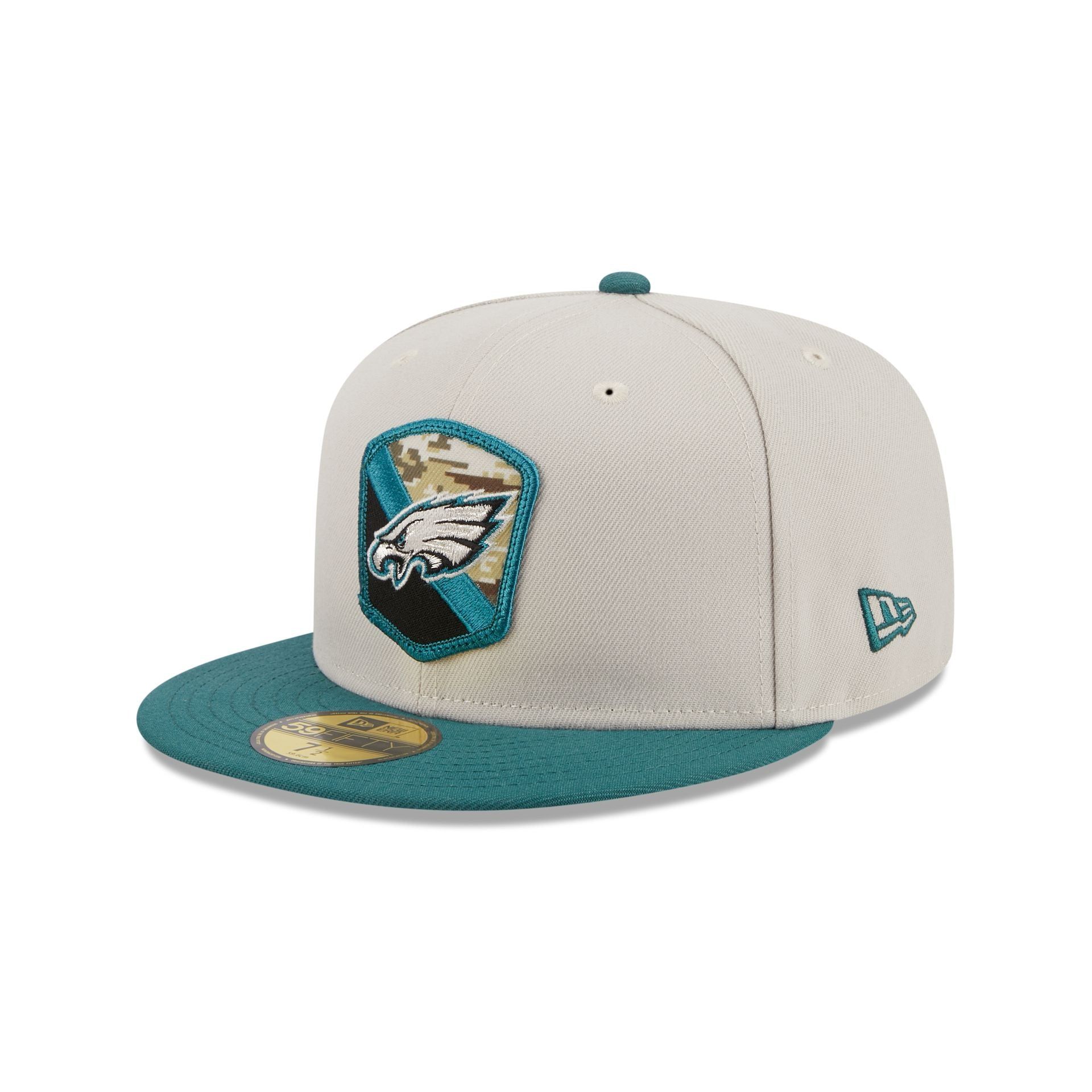 Philadelphia Eagles 2023 Salute to Service 59FIFTY Fitted Hat sold by New Era product image thumbnail 3