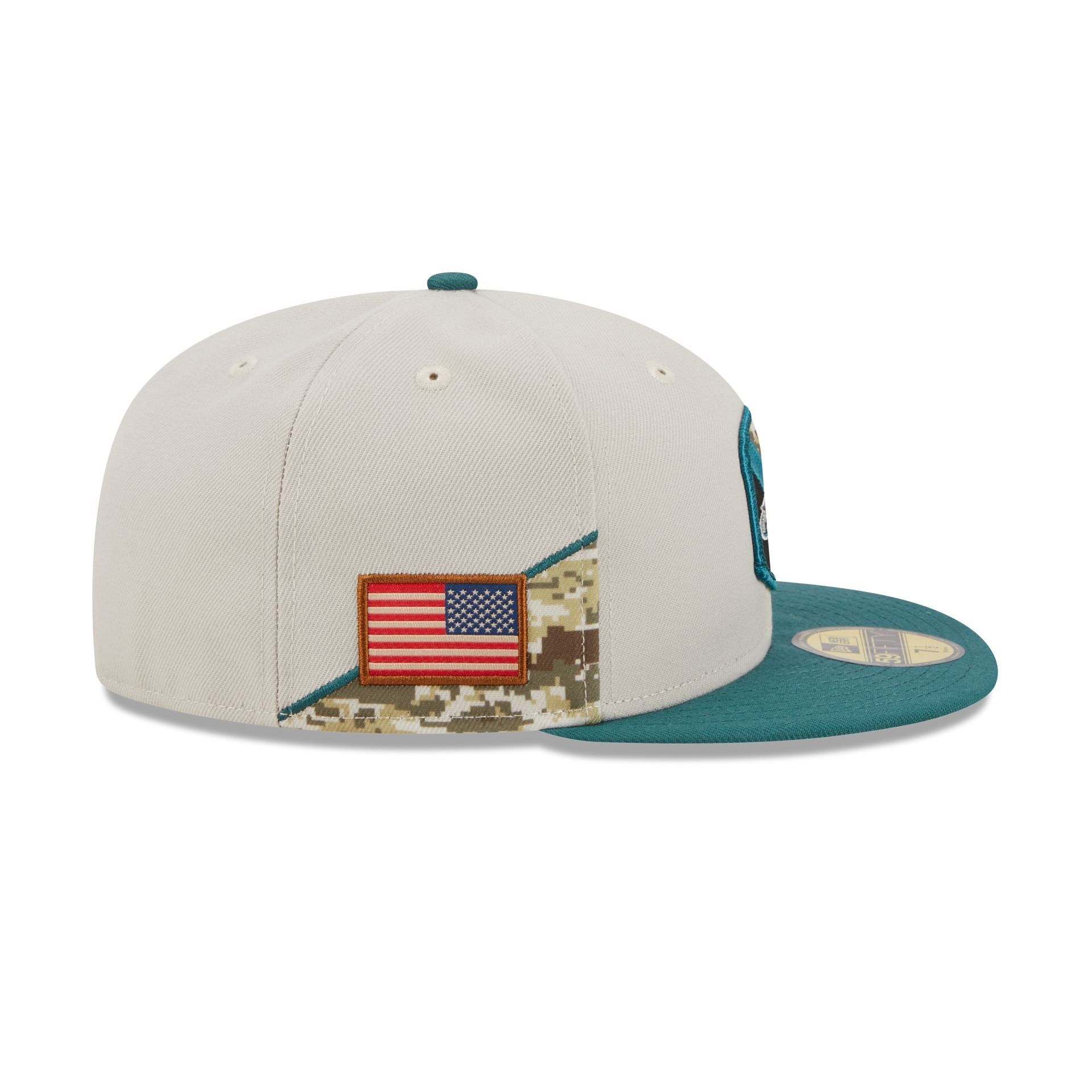 Philadelphia Eagles 2023 Salute to Service 59FIFTY Fitted Hat sold by New Era product image thumbnail 4