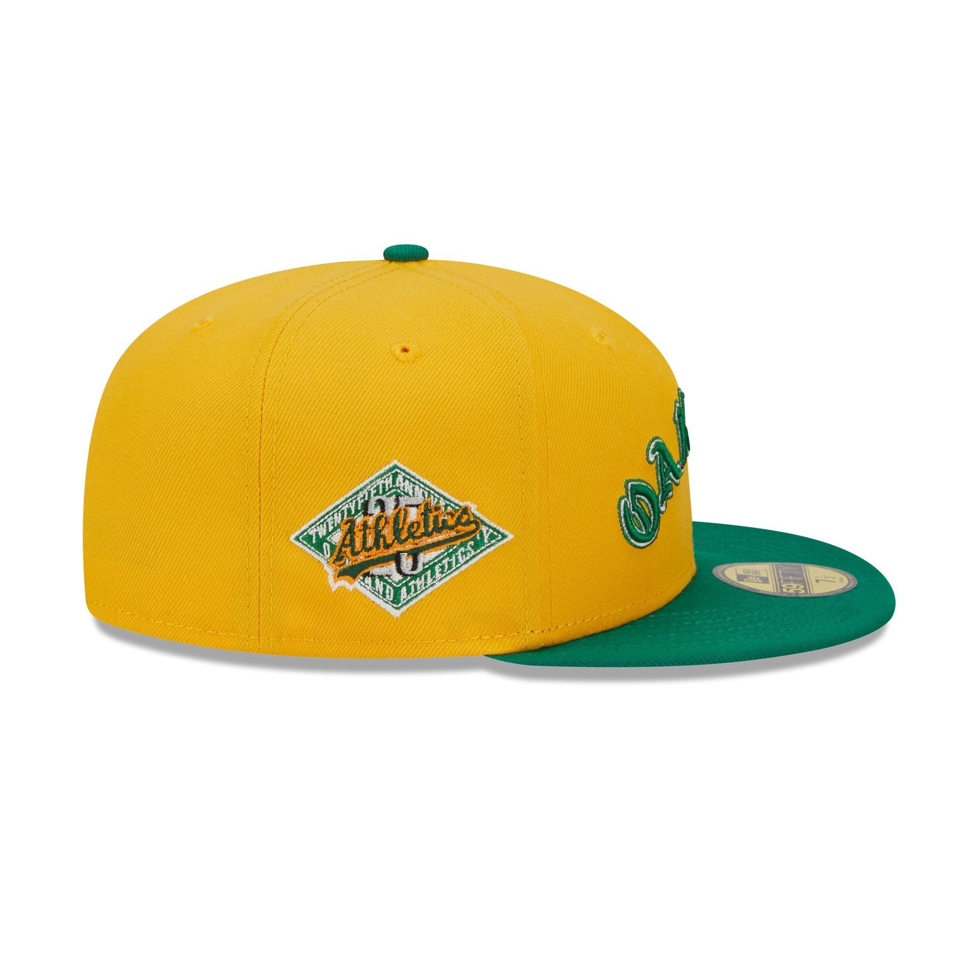 Oakland Athletics Retro Jersey Script 59FIFTY Fitted Hat sold by New Era product image thumbnail 4