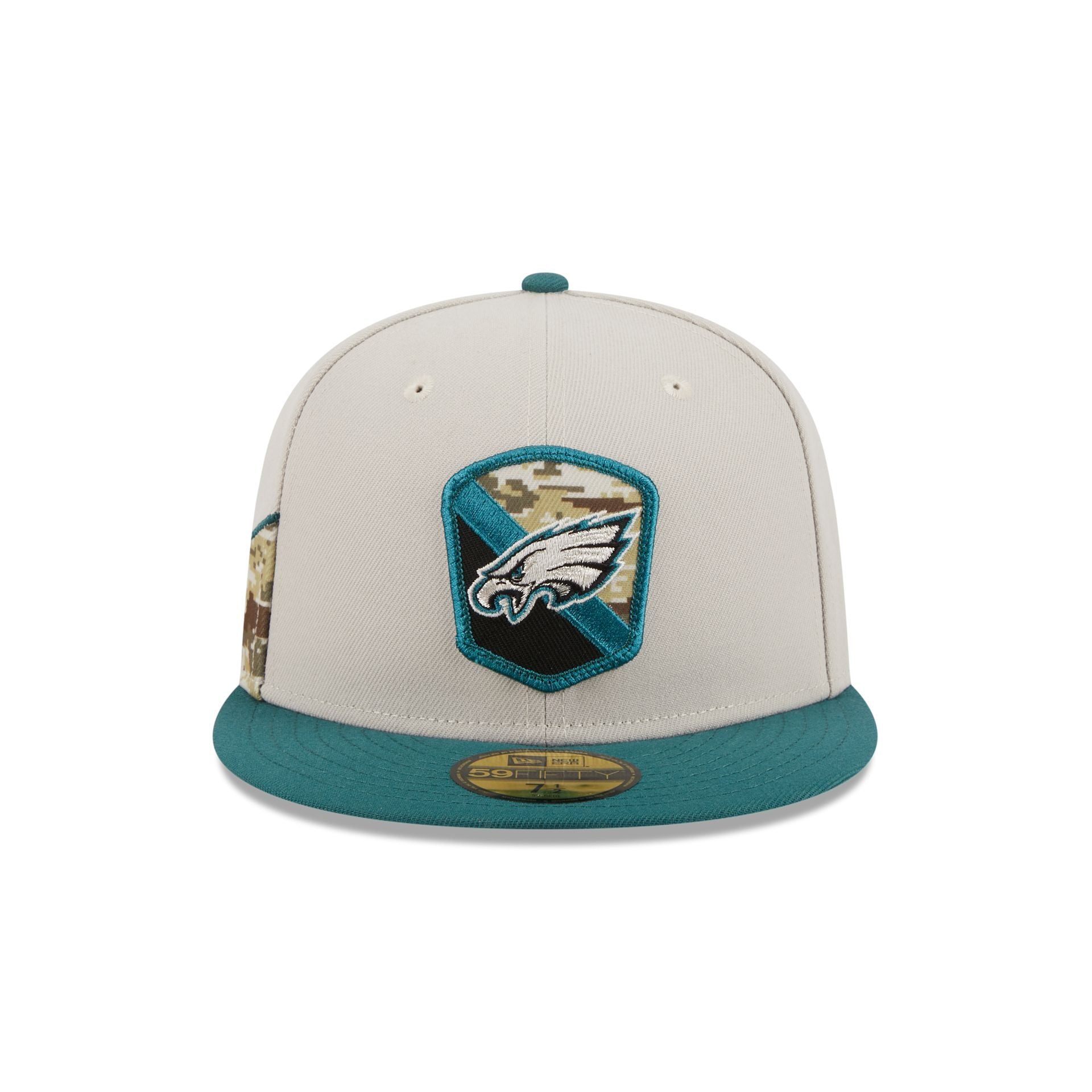 Philadelphia Eagles 2023 Salute to Service 59FIFTY Fitted Hat sold by New Era product image thumbnail 2