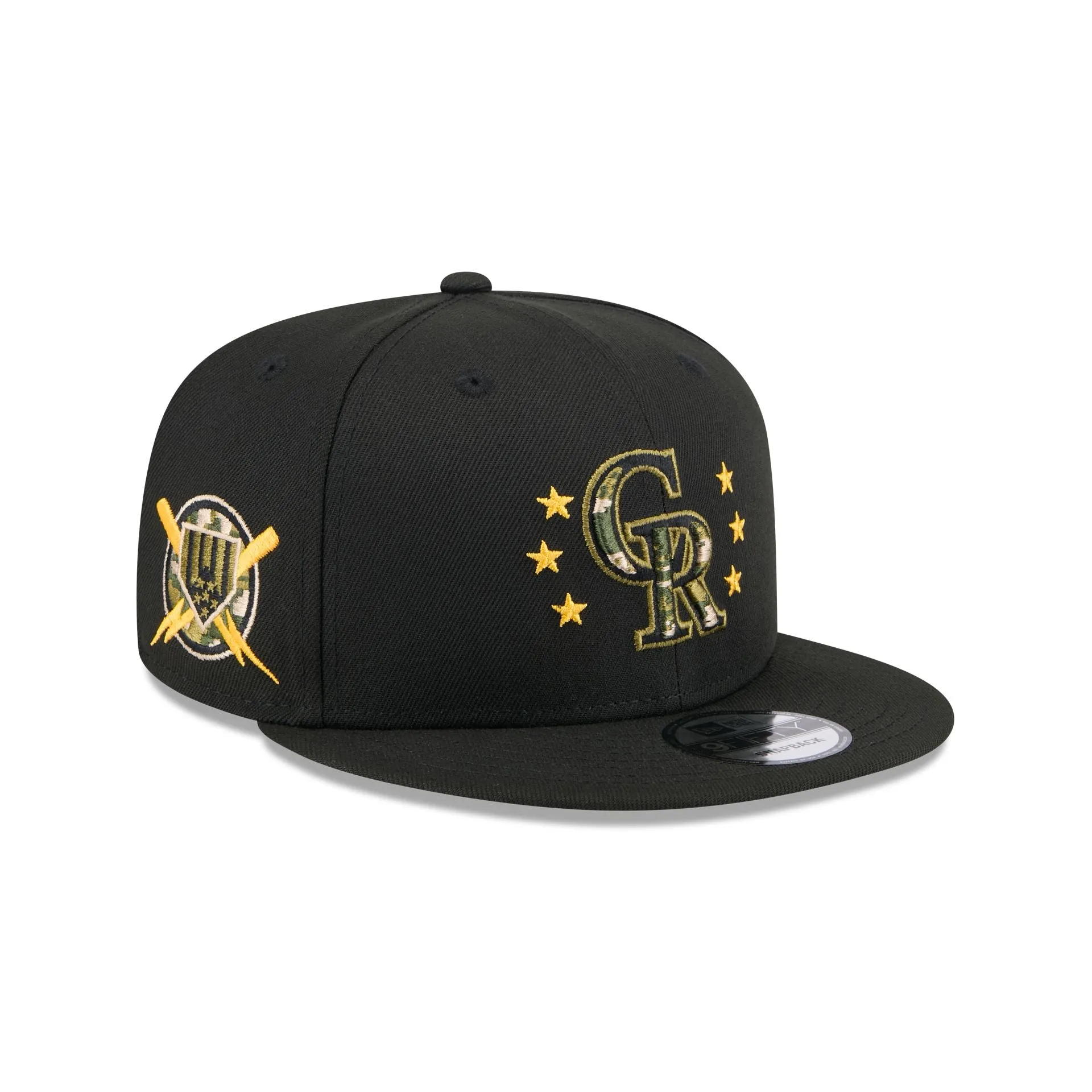 Colorado Rockies Armed Forces Day 2024 9FIFTY Snapback Hat sold by New Era