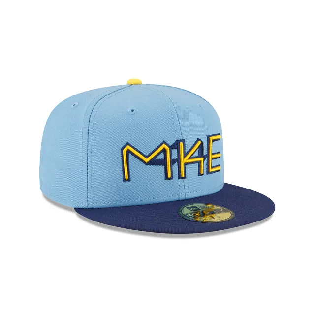 Milwaukee Brewers City Connect 59FIFTY Fitted Hat sold by New Era product image thumbnail 3