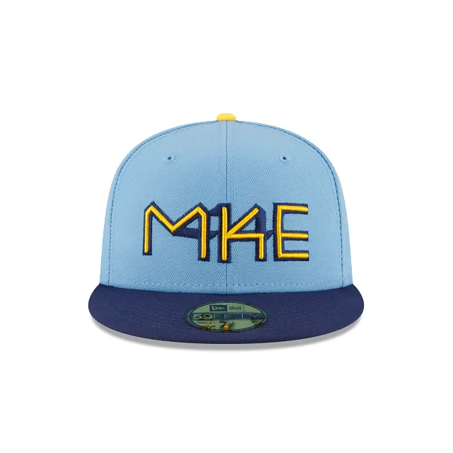Milwaukee Brewers City Connect 59FIFTY Fitted Hat sold by New Era product image thumbnail 2