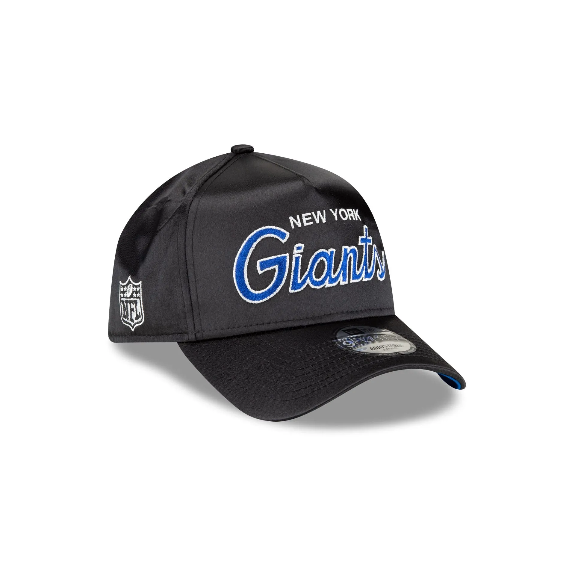 Feature X New York Giants 9FORTY A-Frame Snapback Hat sold by New Era