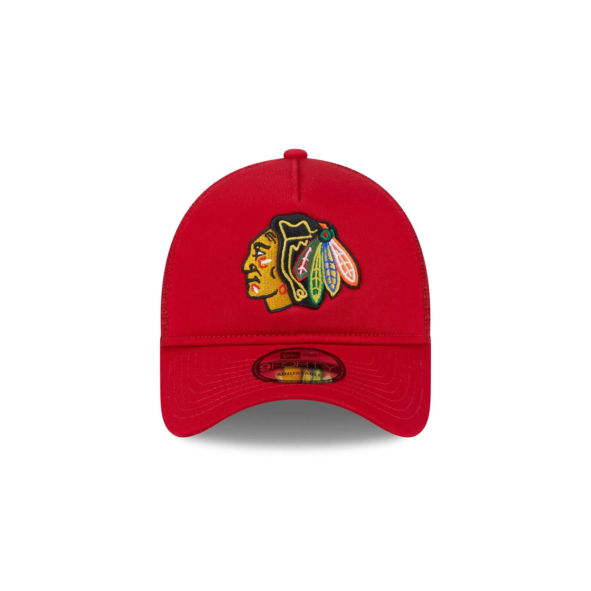 Chicago Blackhawks 9FORTY A-Frame Trucker Hat sold by New Era product image thumbnail 2