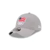 Team USA Tennis Gray 9TWENTY Adjustable Hat sold by New Era