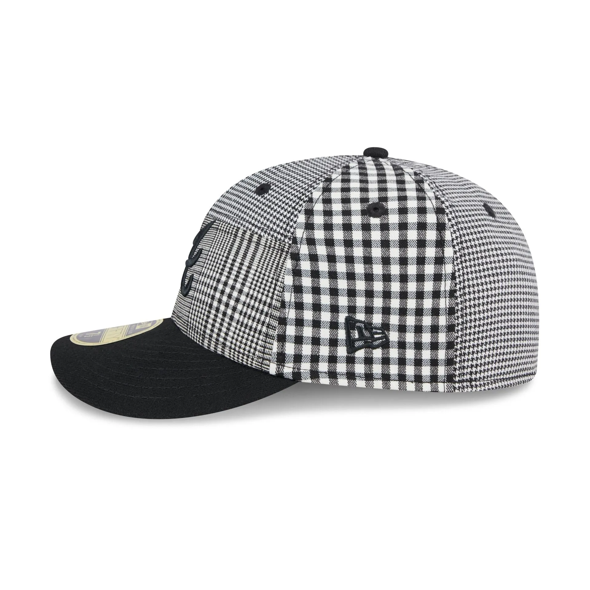 Atlanta Braves Patch Plaid Low Profile 59FIFTY Fitted Hat sold by New Era product image thumbnail 4