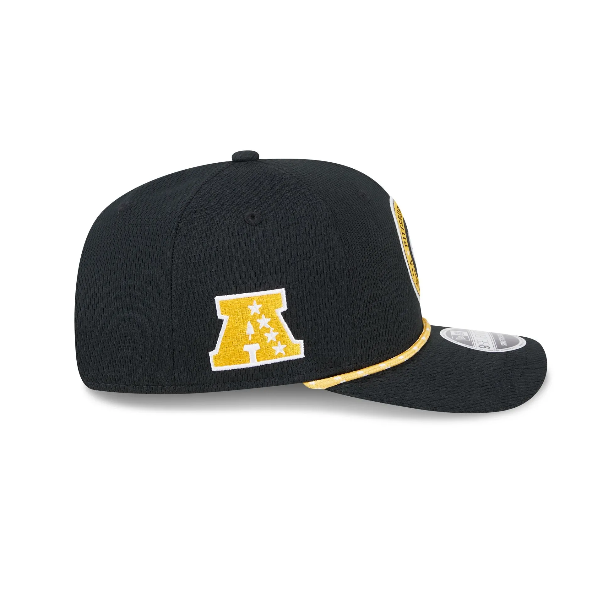 Pittsburgh Steelers 2024 Sideline 9SEVENTY Stretch-Snap Hat sold by New Era product image thumbnail 4