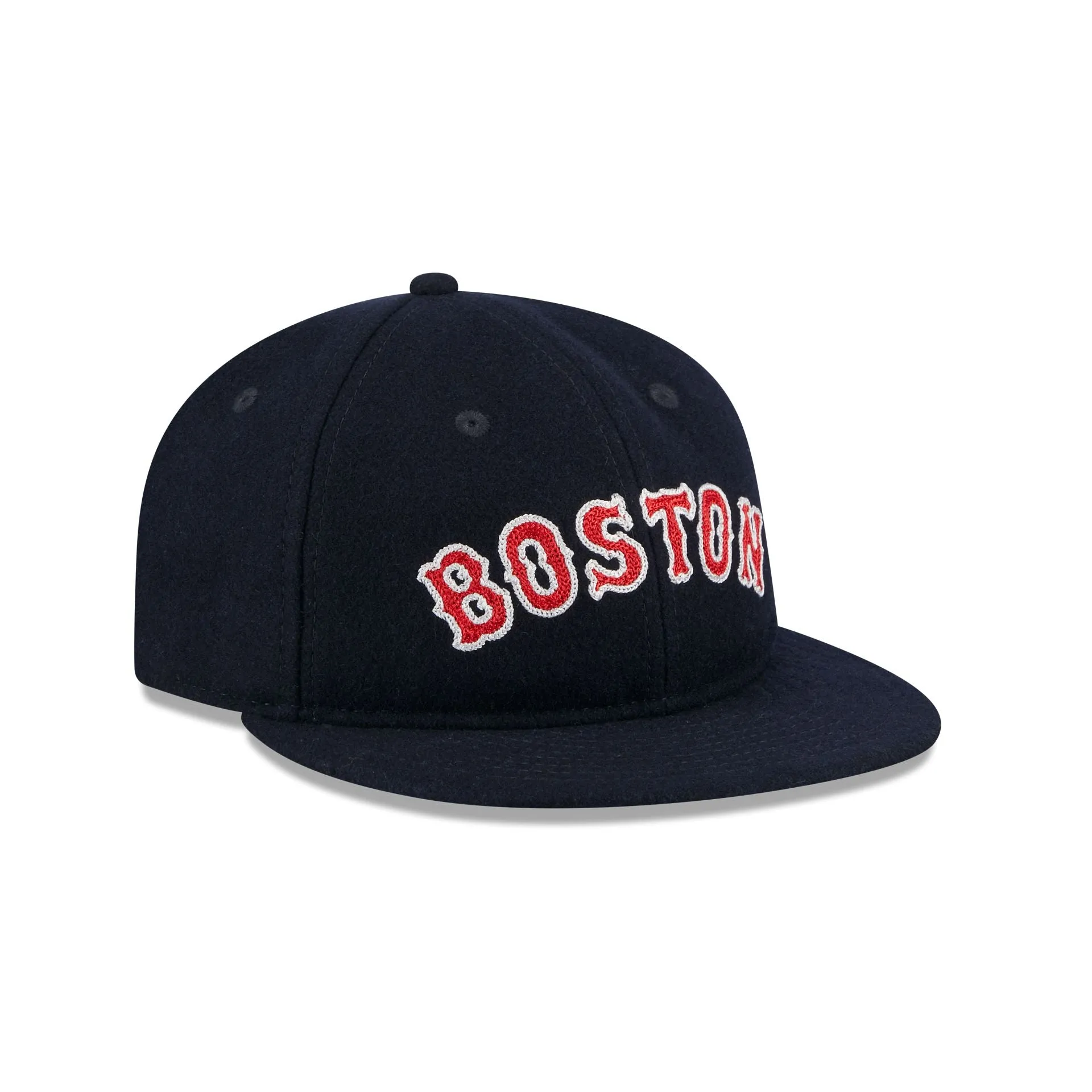 Boston Red Sox Melton Wool Retro Crown 9FIFTY Adjustable Hat sold by New Era product image thumbnail 3