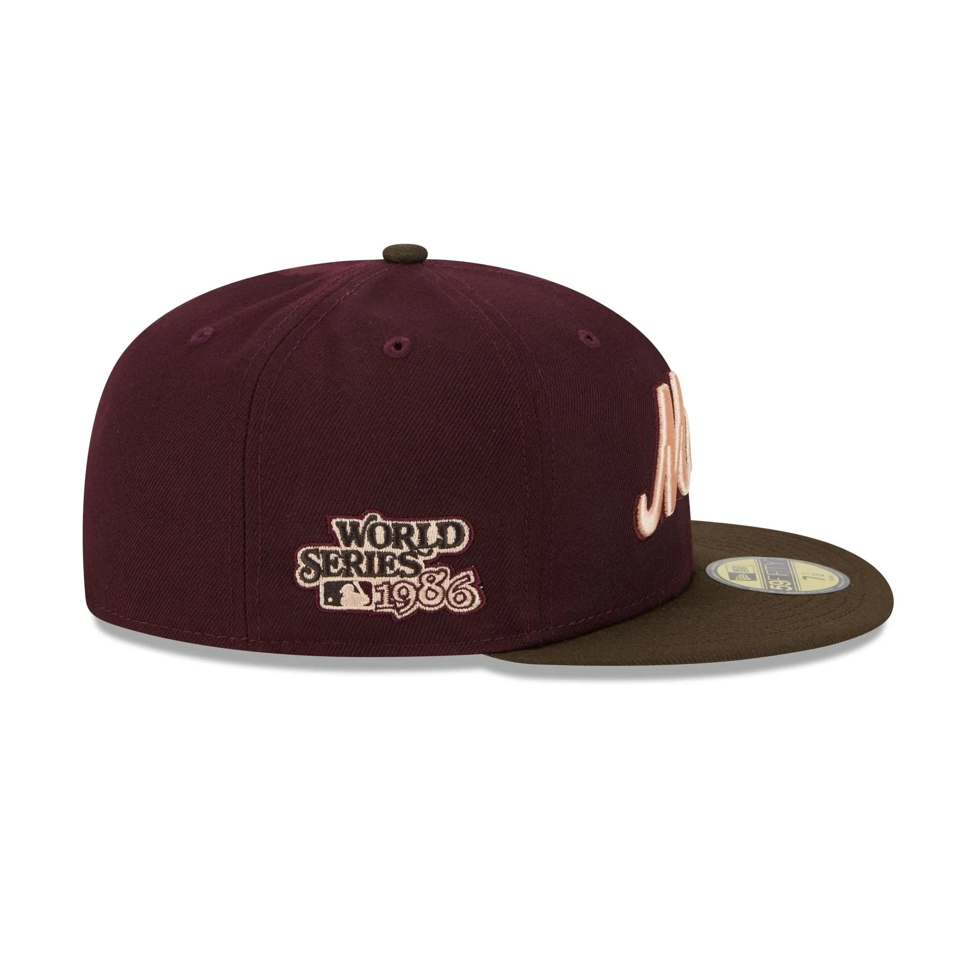 New York Mets Berry Chocolate 59FIFTY Fitted Hat sold by New Era product image thumbnail 4