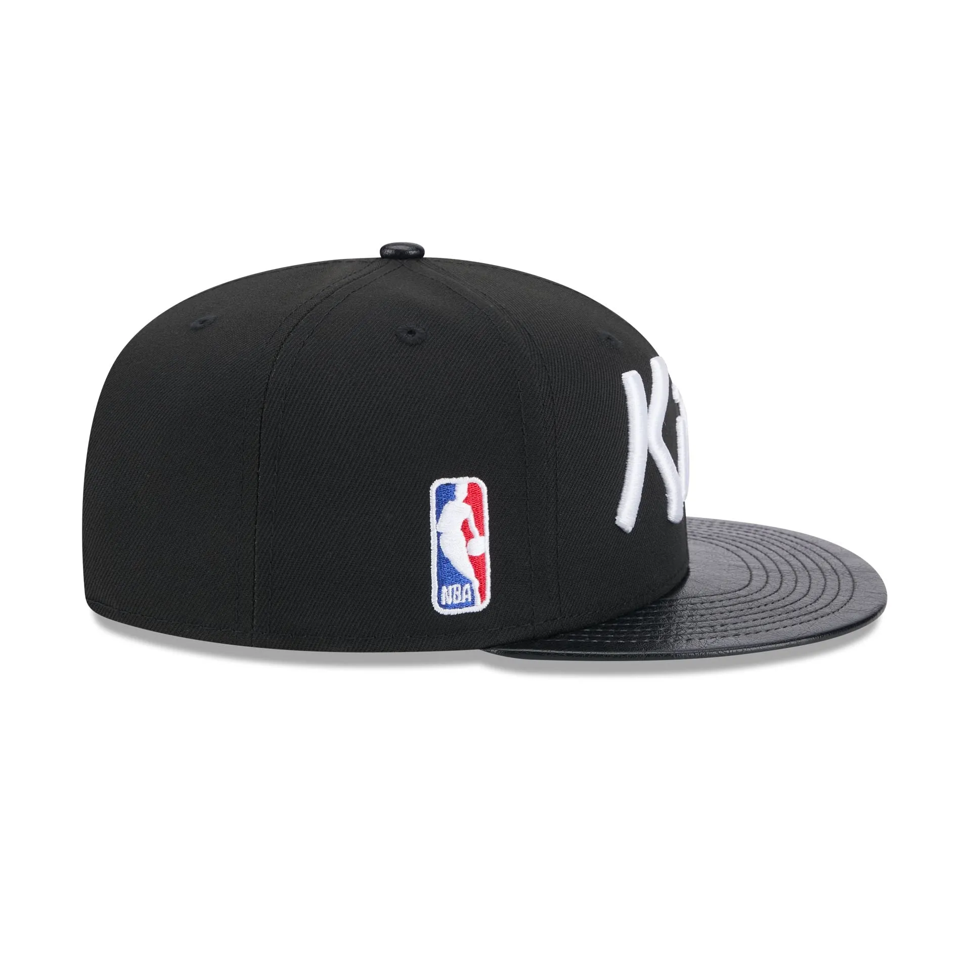 Sacramento Kings Faux Leather Visor 9FIFTY Snapback Hat sold by New Era product image thumbnail 4
