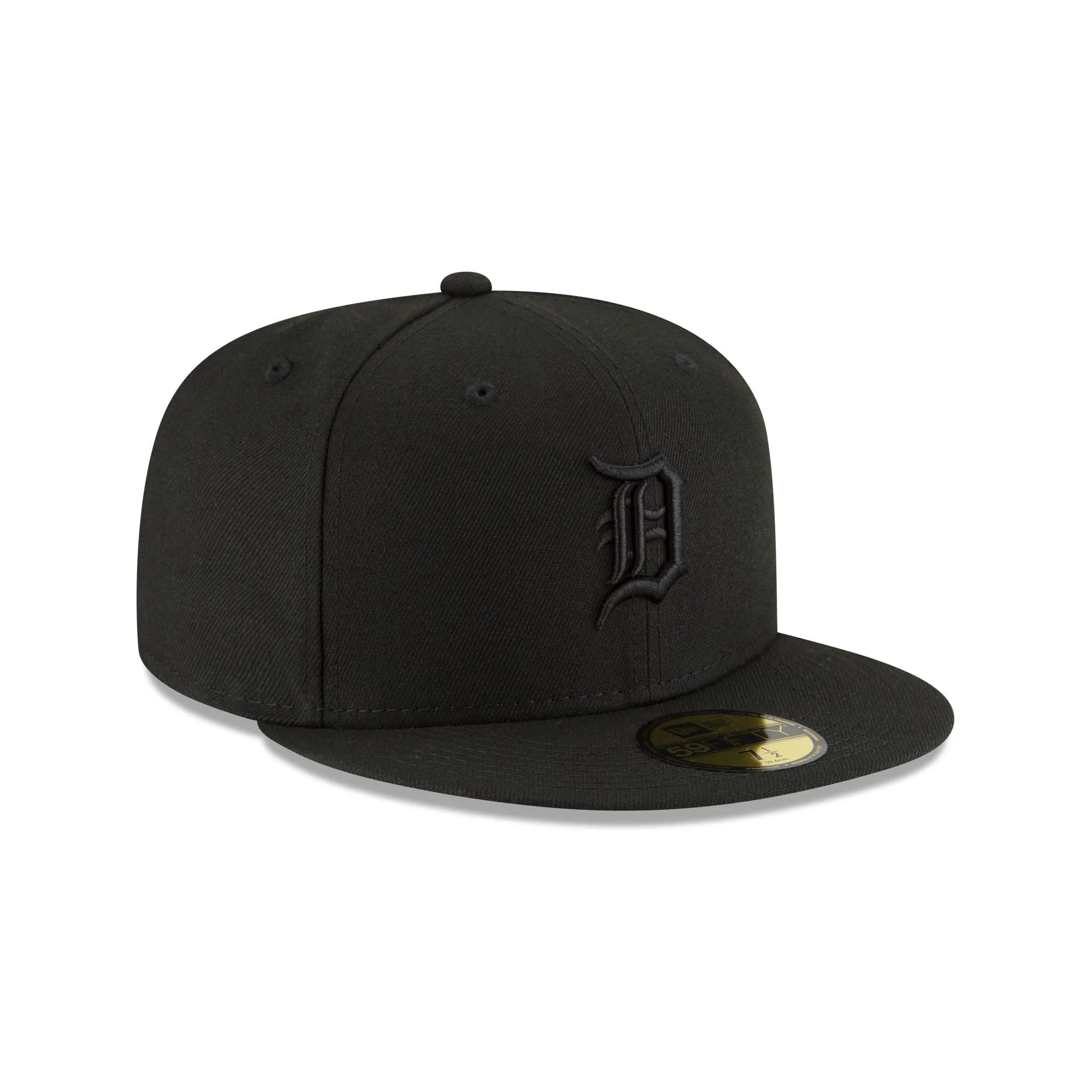 Detroit Tigers Basic Black on Black 59FIFTY Fitted Hat sold by New Era product image thumbnail 3