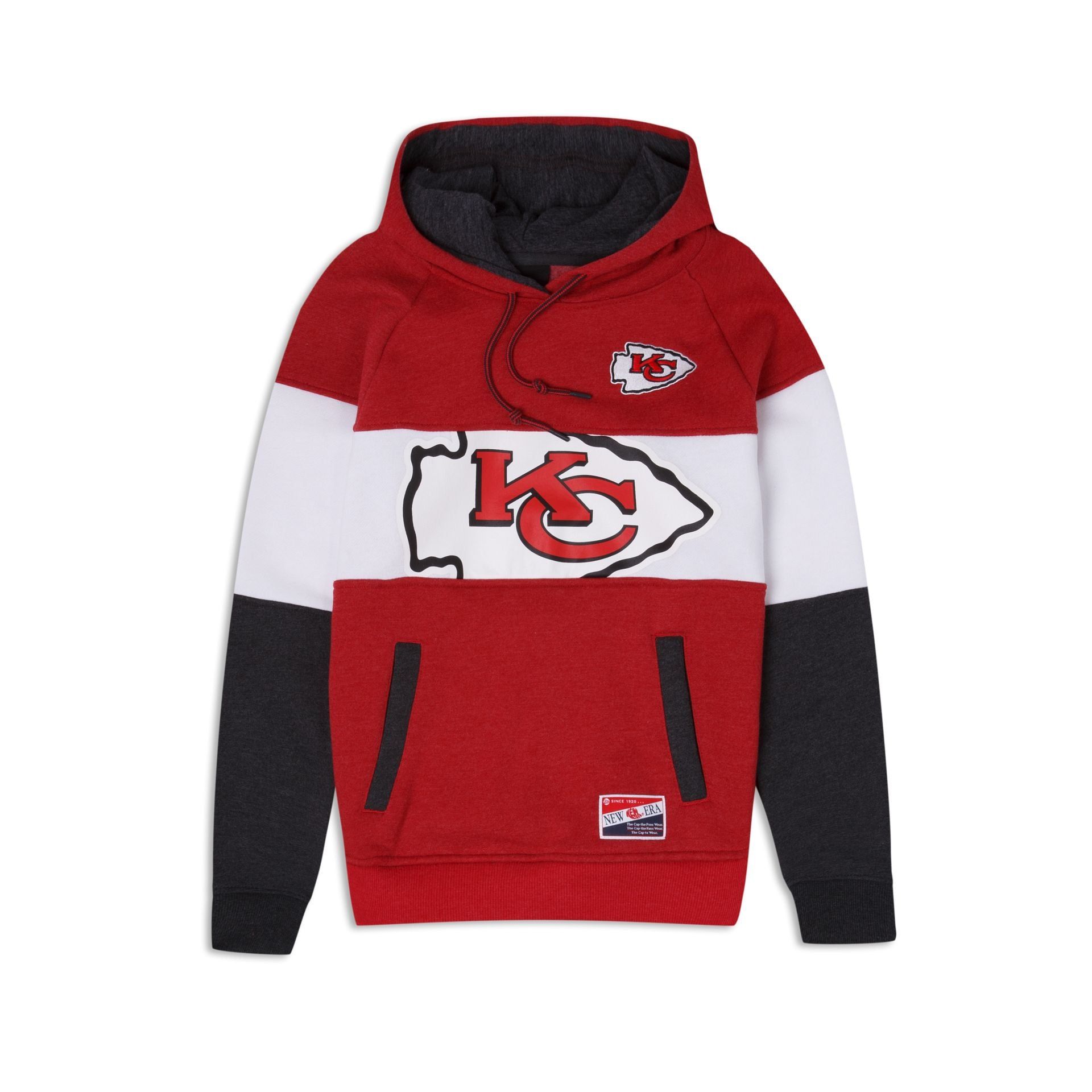 Kansas City Chiefs Throwback Women's Hoodie sold by New Era