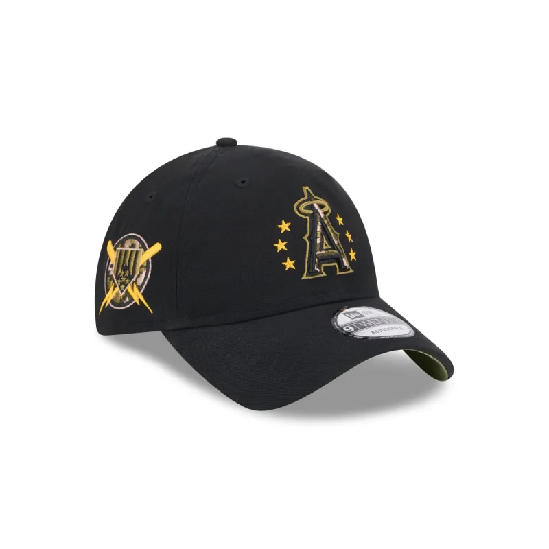 Los Angeles Angels Armed Forces Day 2024 9TWENTY Adjustable Hat sold by New Era