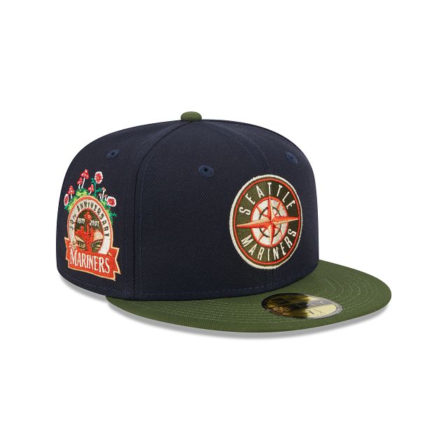 Seattle Mariners Sprouted 59FIFTY Fitted Hat sold by New Era