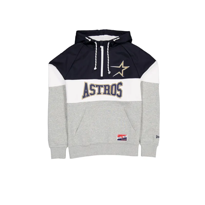 Houston Astros Throwback Color Block Hoodie sold by New Era