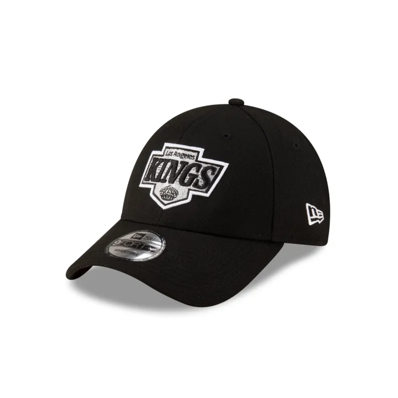 Los Angeles Kings Black 9FORTY Adjustable Hat sold by New Era