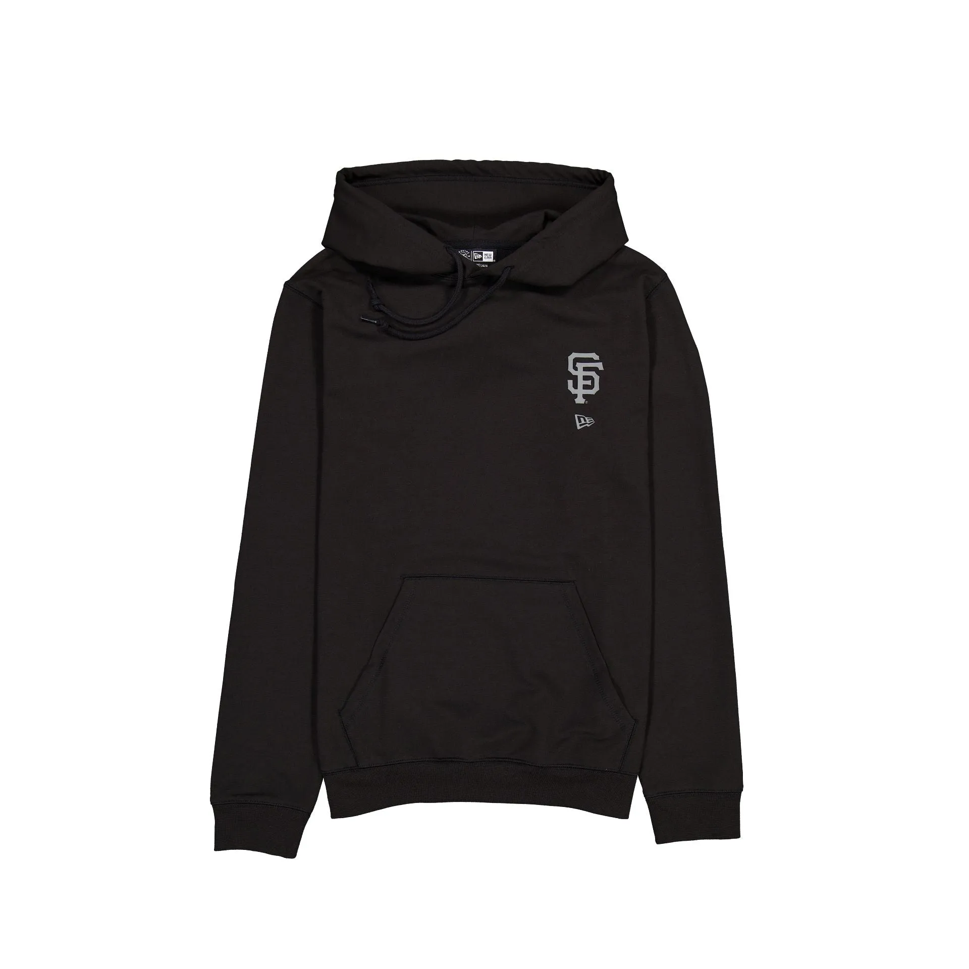 San Francisco Giants Logo Essentials Tonal Black Hoodie sold by New Era