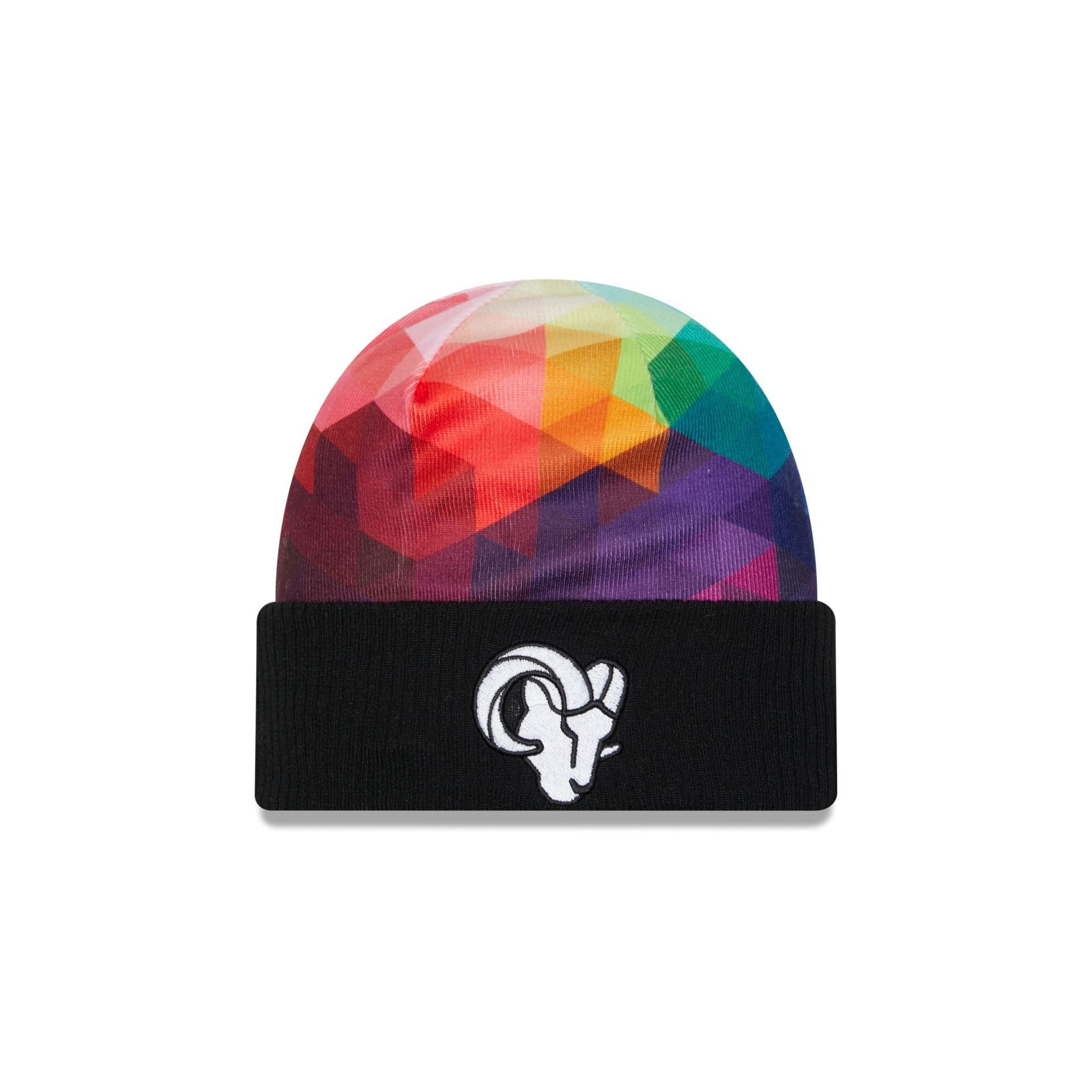 Los Angeles Rams 2023 Crucial Catch Knit Hat sold by New Era