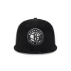 Brooklyn Nets Letterman Pin 59FIFTY Fitted Hat sold by New Era
