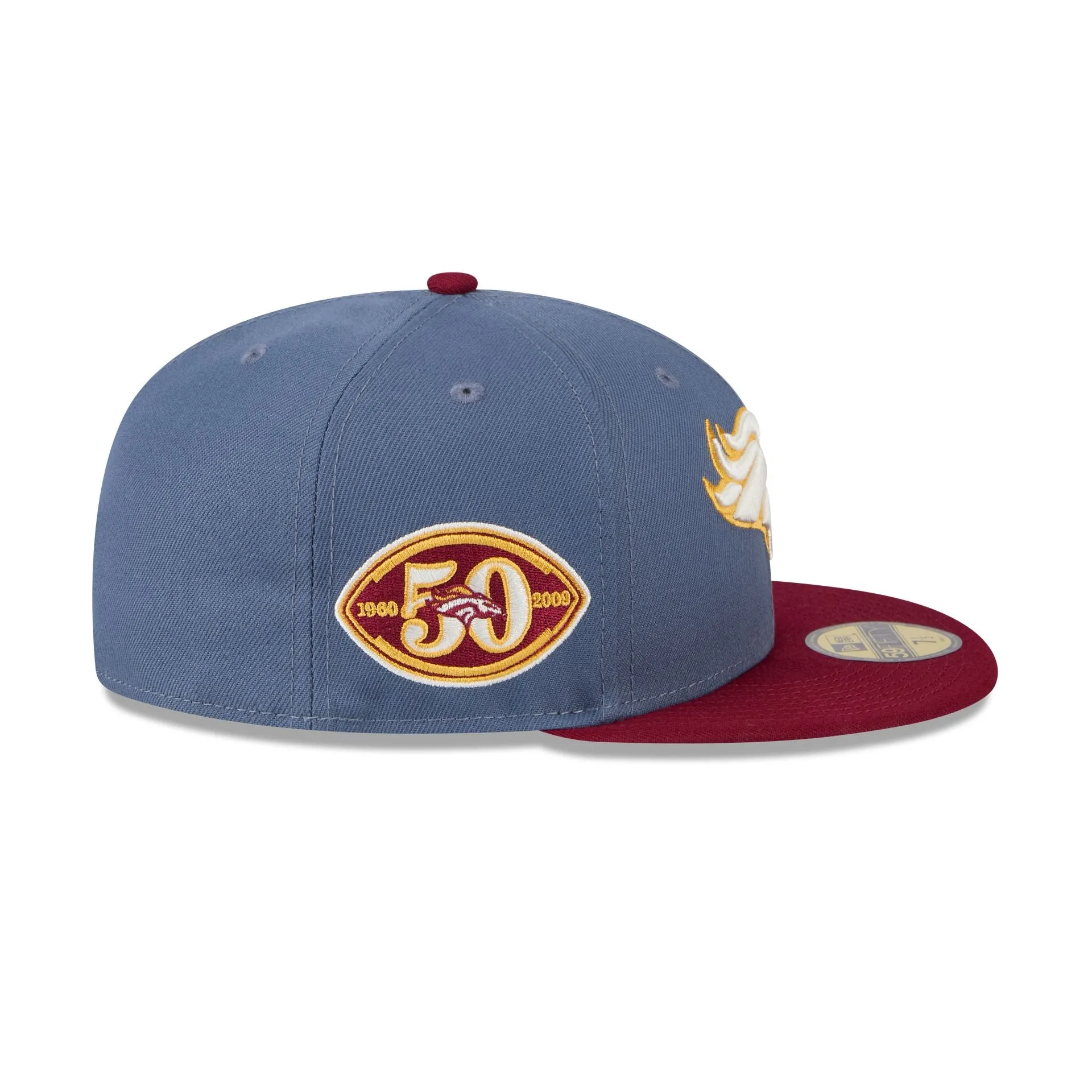 Denver Broncos Deep Blue 59FIFTY Fitted Hat sold by New Era product image thumbnail 4