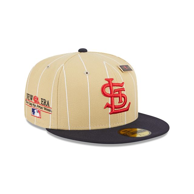 St. Louis Cardinals Pinstripe 59FIFTY Fitted Hat sold by New Era