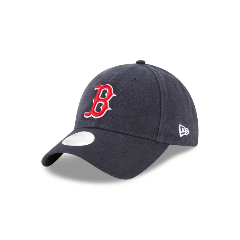 Boston Red Sox Women's Core Classic Navy 9TWENTY Adjustable Hat sold by New Era