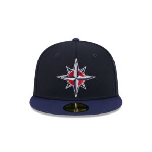 Seattle Mariners Americana 59FIFTY Fitted Hat sold by New Era