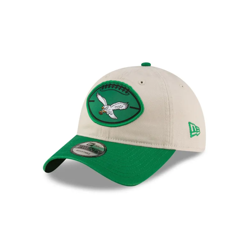 Philadelphia Eagles 2024 Historic Sideline 9TWENTY Adjustable Hat sold by New Era